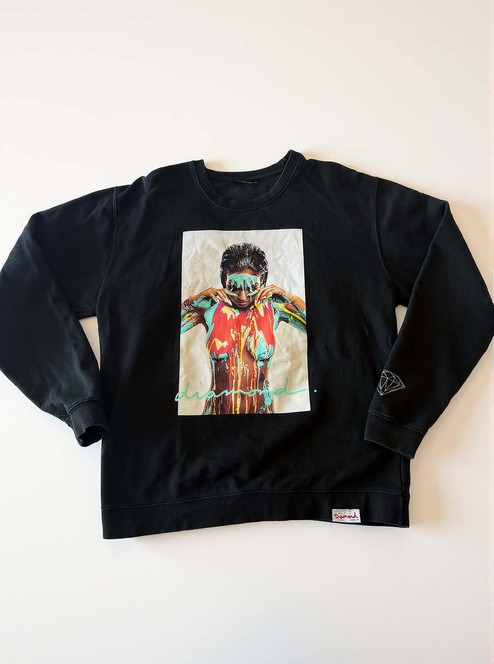Diamond Supply Co. X Cassie Collab Very Rare Mens Size Small Nude Paint